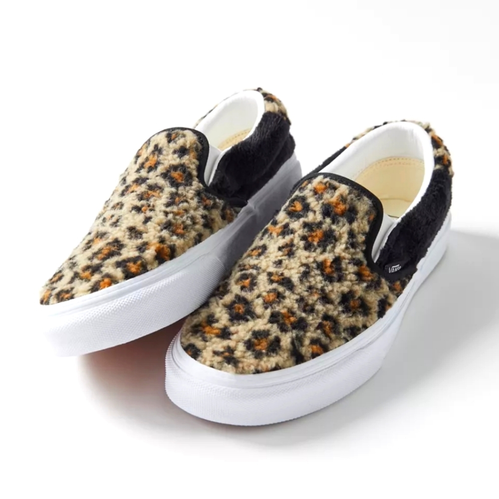 Vans Sherpa Slip On 59 Shoe Brown Multi Leopard